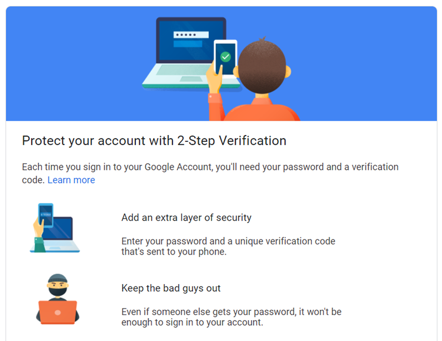 google multi-factor authentication